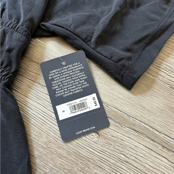 LUCKY BRAND Sandwash Banded Top Size Small NWT - Picture 6 of 6